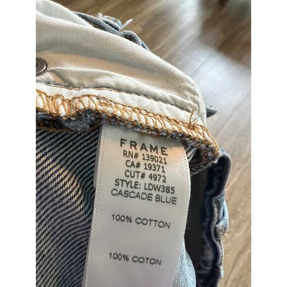 FRAME Le Drew Bootcut Cascase Blue Size 29 - Picture 7 of 9